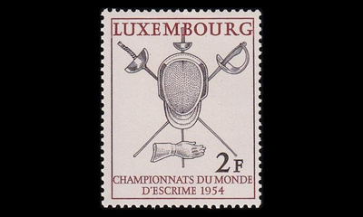 Luxemburg 523 * Miekkailun MM-kilpailut (1954)