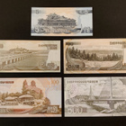 Pohjois Korea 5 - 500 Won 1992-2007, P40-P44 UNC - pikkukuva 2