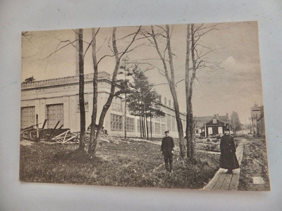 VANHA Postikortti Karhula Kotka 1918