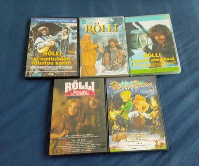 5kpl rölli dvd