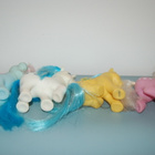 MY LITTLE PONY G1 PONILOTTI - 4 KPL PIKKUVIALLISIA PONEJA - pikkukuva 5