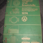 Volkswagen 1974 varaosakirja - pikkukuva 1