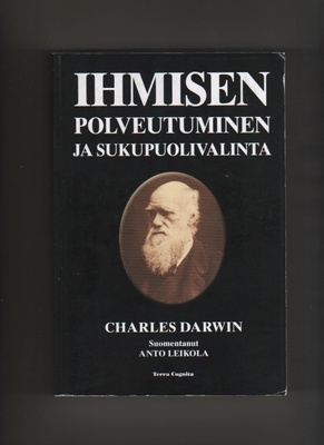 Darwin: Ihmisen polveutuminen ja sukupuolivalinta,TC 2015,K3