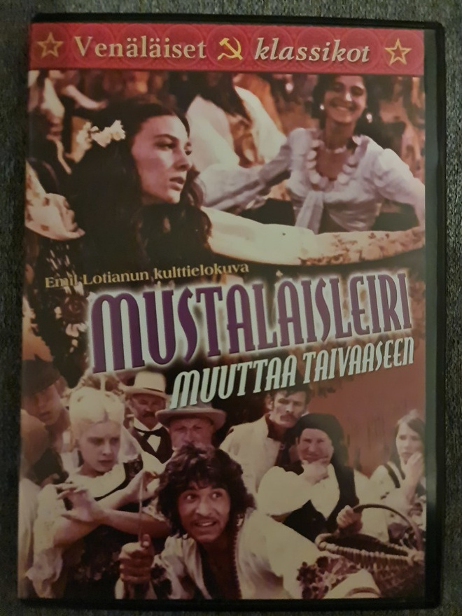 Mustalaisleiri muuttaa taivaaseen (DVD)