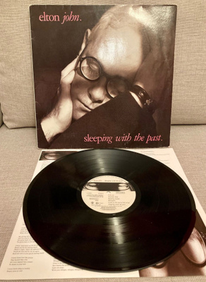 Elton John – Sleeping With The Past EUR / 1989 / LP