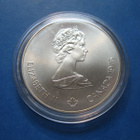 Kanada 5 dollaria hopea olympiaraha Montreal - 1976 - pikkukuva 2