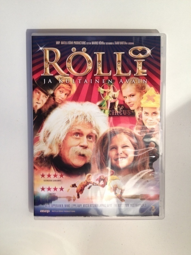 Rölli ja kultainen avain (DVD) Mikko Leppilampi 2013