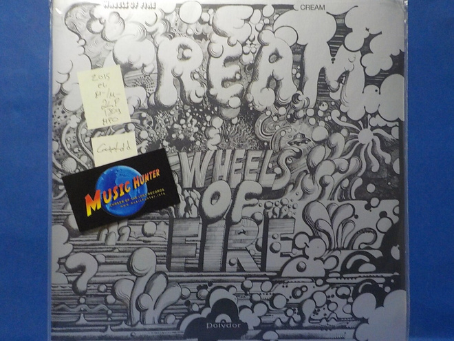 CREAM - WHEELS OF FIRE - EU 2015 GATEFOLD M-/M- 180g 2LP