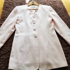 Pitkänmallinen vaaleanpunainen Jakku / Blazer - koko XS - pikkukuva 4