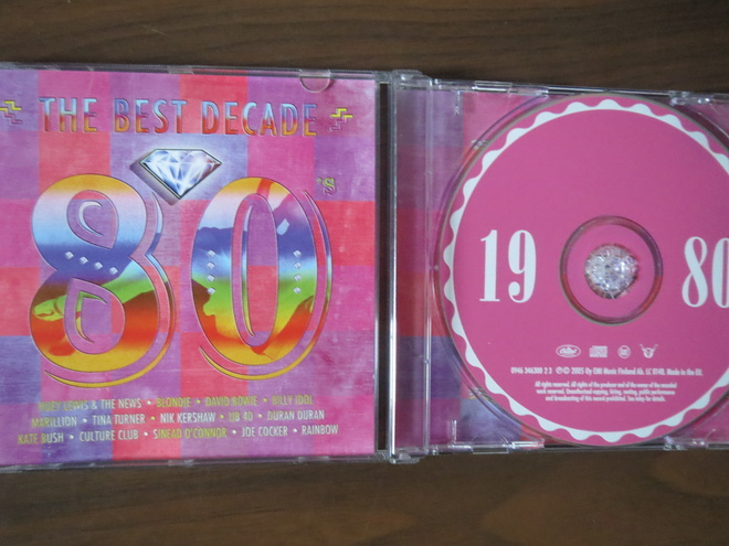 The Best Decade 80's CD