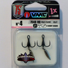 VMC 7548BD Hybrid Bladed Treble kolmihaarakoukku No: 4 - pikkukuva 1