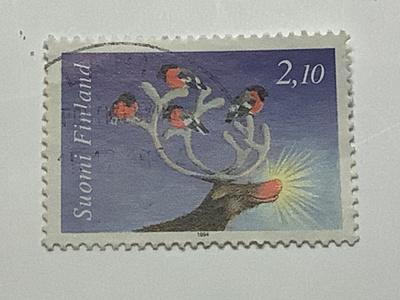 1269 / 1994 Joulu - Petteri- poro o leimattu