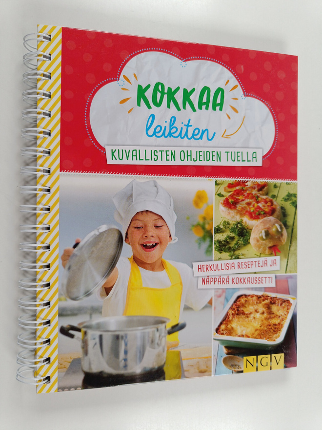 Kokkaa leikiten kuvallisten ohjeiden avulla