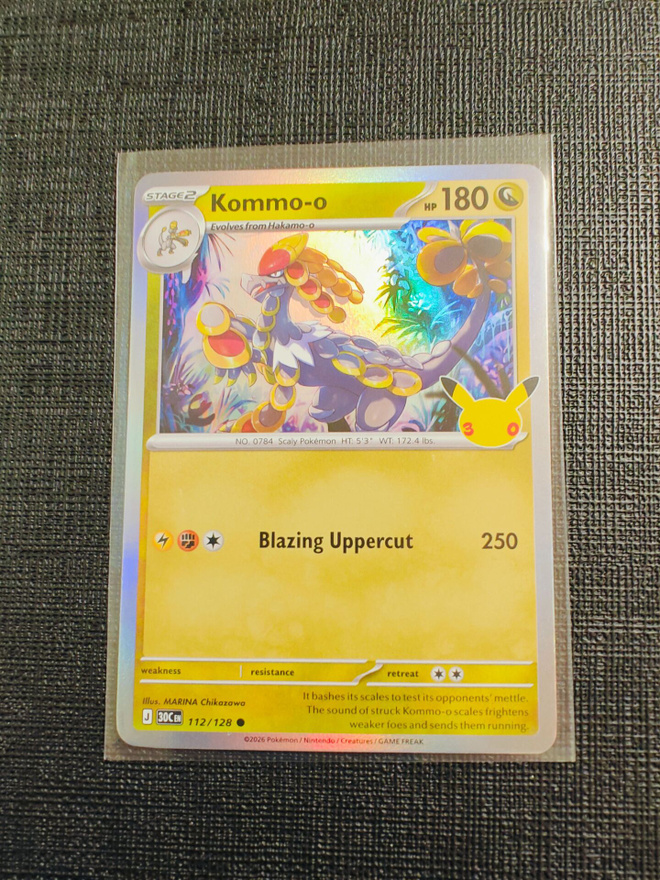 Pokemon 30th - Kommo-o