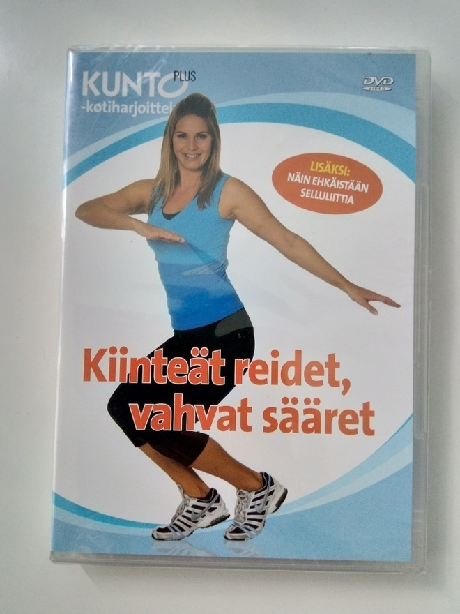 Kunto plus dvd KIINTEÄT REIDET VAHVAT SÄÄRET ( UUSI!) Sis.pk