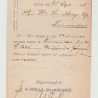 Postikortti Karhulasta Tampereelle 1905 (R) - pikkukuva 2