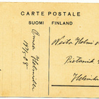 Vanha nätti KUKKAKORTTI - pikkukuva 2