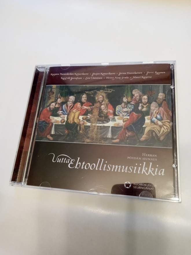 CD Uutta ehtoollismusiikkia - Herran pöydän siunaus (Sis.pk)