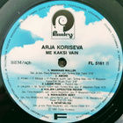 Arja Koritseva; Me kaksi vain LP VG+/EX - pikkukuva 4