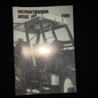Instruktionsbok Ursus Finn - pikkukuva 1