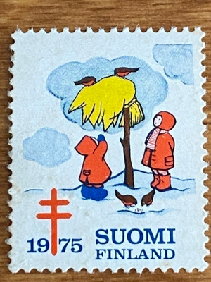 JOULUMERKKI JOULULYHTEELLÄ 1975**
