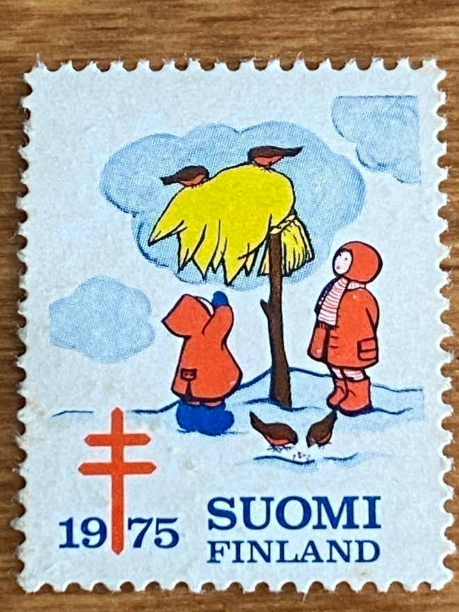 JOULUMERKKI JOULULYHTEELLÄ 1975**