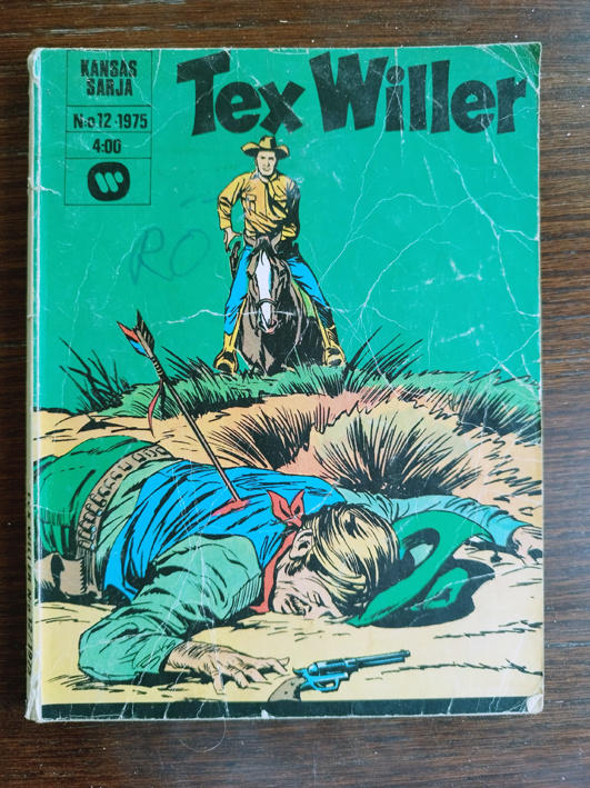 Tex Willer 12 1975  Kansas-sarja