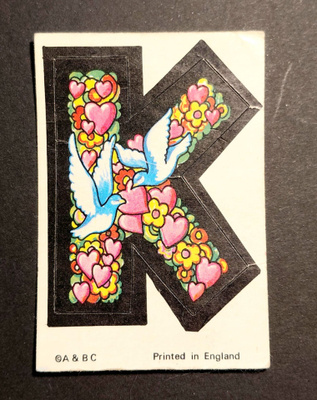 A&BC LOVE INITIALS K
