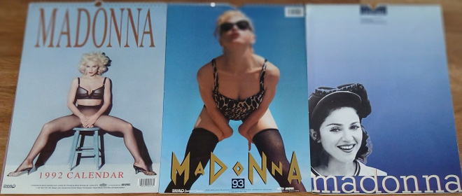 Madonna 3 kalenteria (1992-1994)