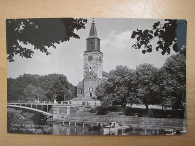 VANHA Postikortti Turku 1950-luku