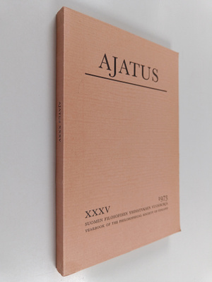 Jaakko (toim.) Blomberg : Ajatus 35 : Suomen filosofisen ...