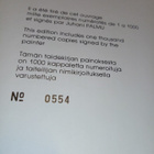 Laininen :  Juhani Palmu ( Numeroitu / SIGNED) - pikkukuva 2