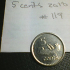 Fiji 5 cents 2010, km119 - pikkukuva 1