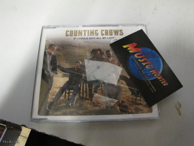 COUNTING CROWS - IF I COULD GIVE ALL MY LOVE PROMO CD SINGLE