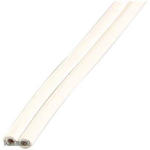 Goobay kaiutinkaapeli, 2x0.75mm, valkoinen, rulla 10m UUSI