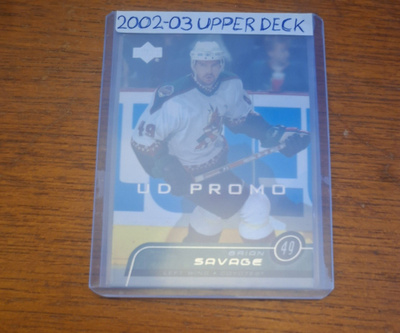 2002-03 Upper Deck -UD Promos