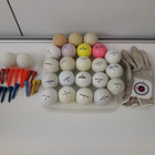 Golf pallot, tatit ja hansikas - pikkukuva 1