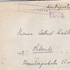 VANHA Kenttäposti Kuori Leima I260 28.6.1941 - pikkukuva 1