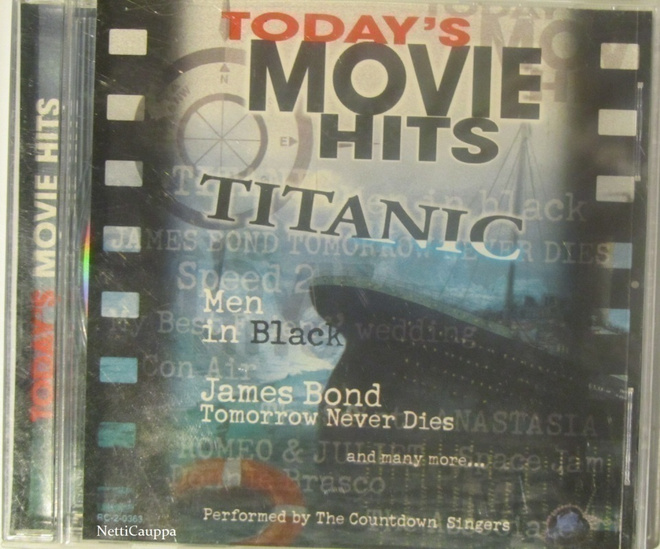 The Countdown Singers • Today's Movie Hits CD