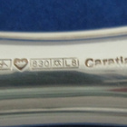 Juustohöylä Chippendale hopea 830 monogrammi RP - pikkukuva 4