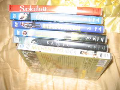 Suomalaisia DVD elokuva 6 kpl