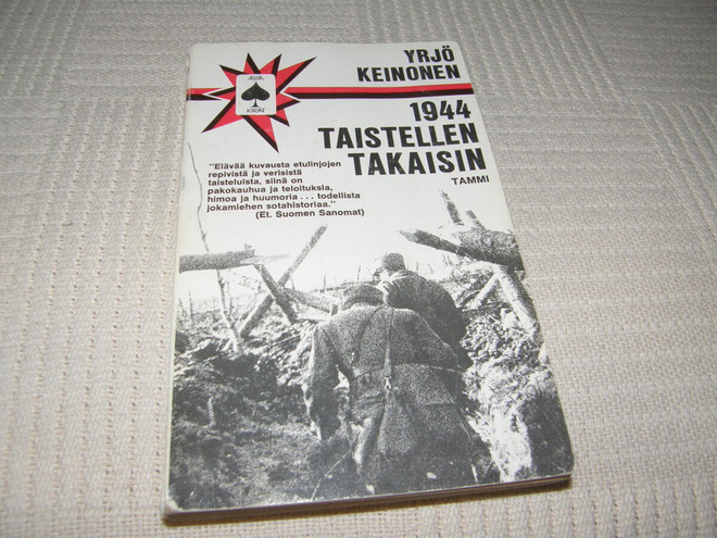 Yrjö Keinonen 1944 taistellen takaisin  -nid