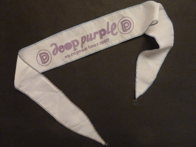 DEEP PURPLE European Tour 1987 Otsahuivi.