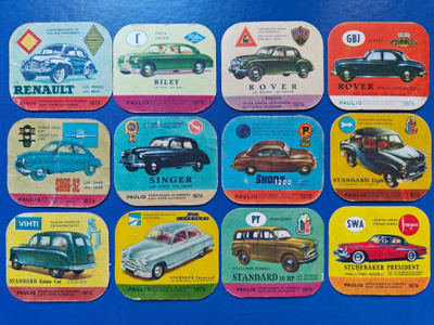 PAULIG KAHVILAPPUJA ERÄ 8. R - S 1 €/KPL
