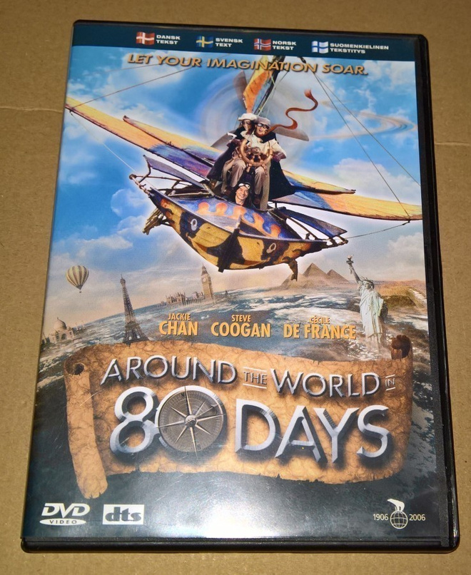 AROUND THE WORLD IN 80 DAYS  DVD SEIKKAILU