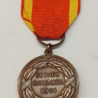 Vapaudenmitali Punaisen Ristin ja myöntökirjan kera 1941 - pikkukuva 3
