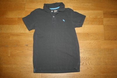 H&M L.O.G.G harmaa pikeepaita 134-140
