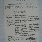 Juliste pieni Vahtimestari Nikitan Teatteri Lilla Teatern - pikkukuva 2