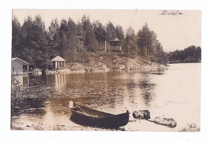 VANHA Valokuva Leppävirta Toivola 1920-l