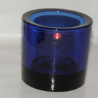 Iittala Marimekko KIVI tuikku ultramariininsininen, 80 mm - pikkukuva 1